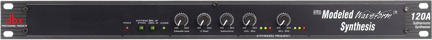 DBX DBX120A Stereo Subharmonic Bass Synthesizer - PSSL ProSound and Stage Lighting