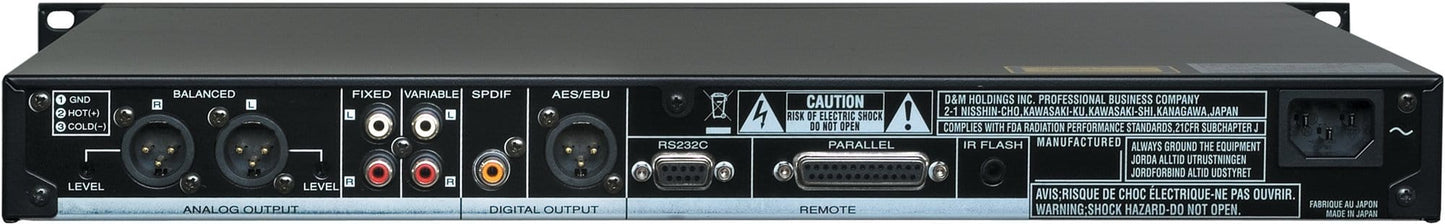 Denon DNC620 Rackmount CD Player - Solotech