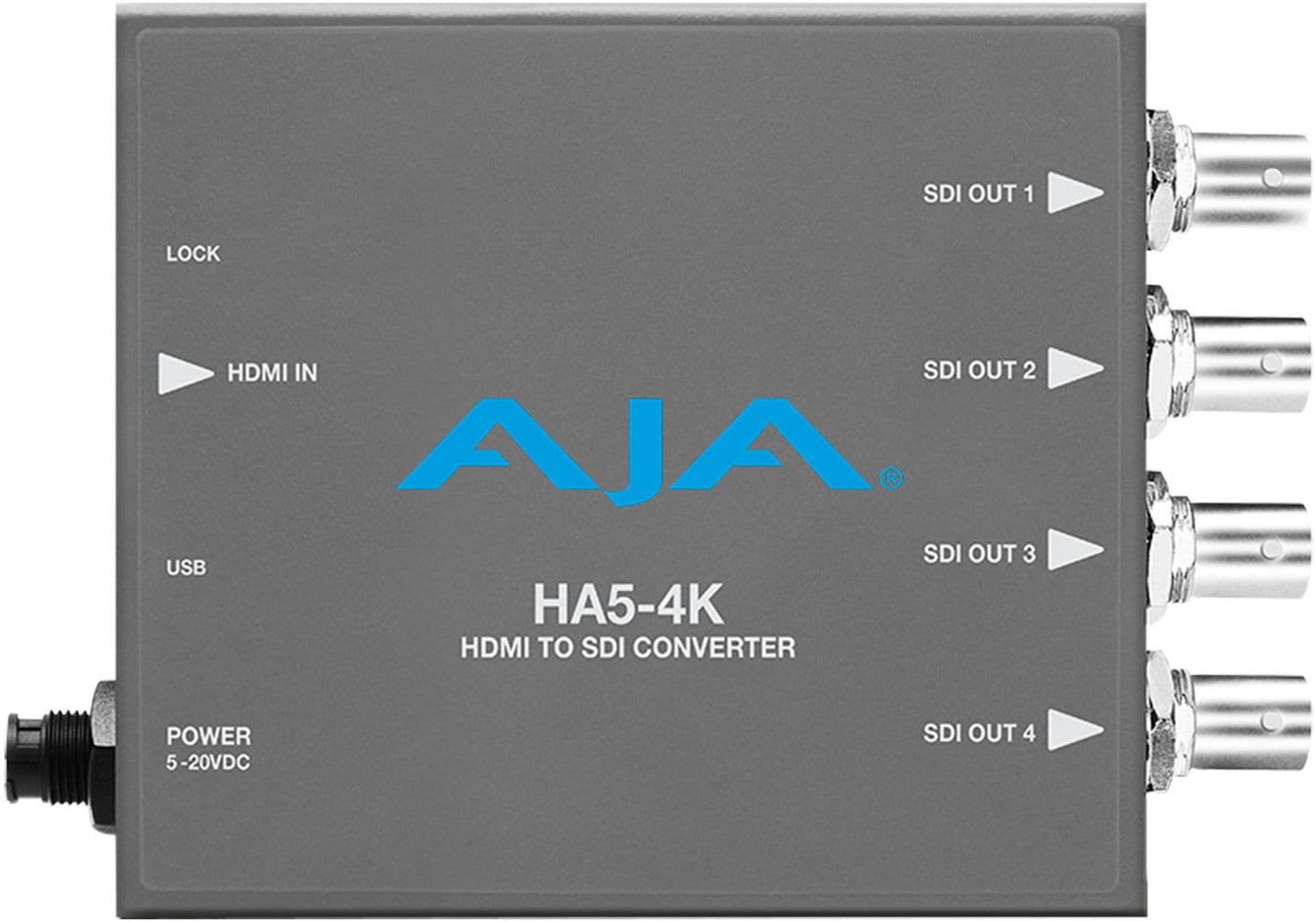 AJA HA54K Video Converter 4K HDMI to 4 4K 3G-SDI - Solotech
