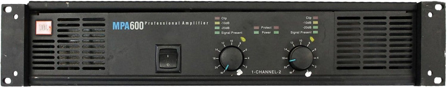 JBL MPA600 2-Channel Amplifier 440-Watts RMS - PSSL ProSound and Stage Lighting