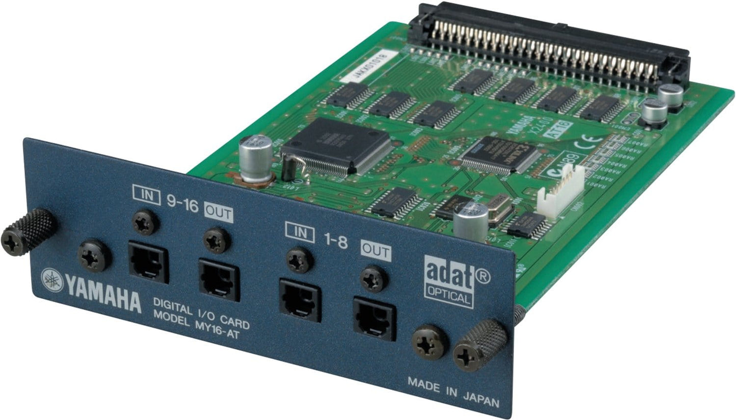 Yamaha MY16AT 16 Channel ADAT I/O Card Dual Optical - Solotech
