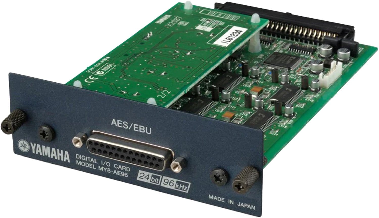 Yamaha MY8-AE96 8-Channel AES/EBU 96khz Expansion Card – Solotech