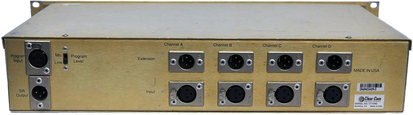 Clear-Com RM400A 4 Channel Remote Station - PSSL ProSound and Stage Lighting