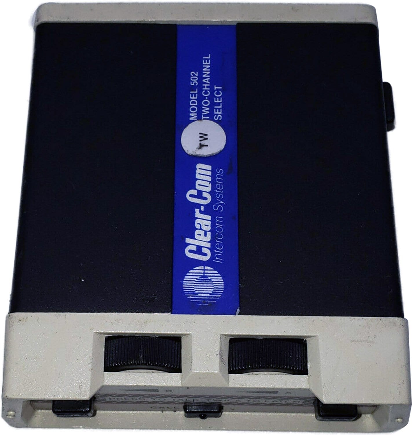 Clear-Com Model 502子機 Clear-Com RS502TW Comm Belt Pack Station 2-Channel – Solotech