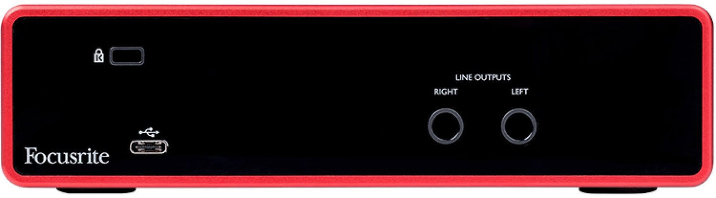 Focusrite SCARLETT2I2 USB Audio Interface - PSSL ProSound and Stage Lighting