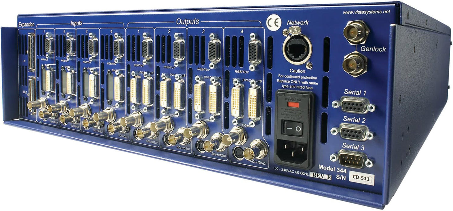 Vista Control System Spyder 344 Multimedia Processor - PSSL ProSound and Stage Lighting