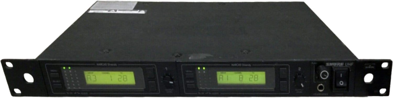 Shure U4D J4 2-Channel Radio Frequency Receiver UHF 554-584 Megahertz