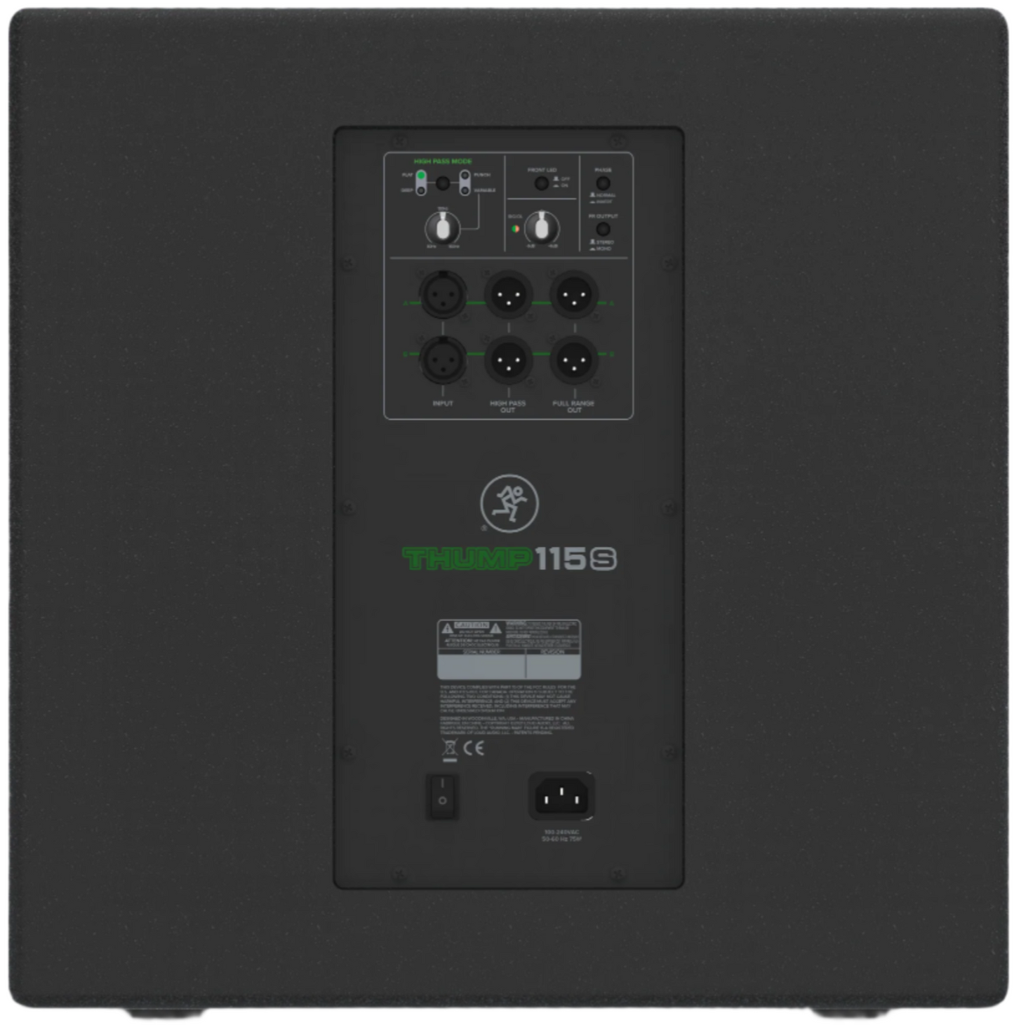 Mackie Thump115S 15-Inch 1400W Powered Subwoofer - PSSL ProSound and Stage Lighting