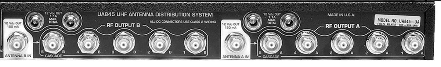 Shure UA845SWB Antenna Distribution Amplifier - PSSL ProSound and Stage Lighting