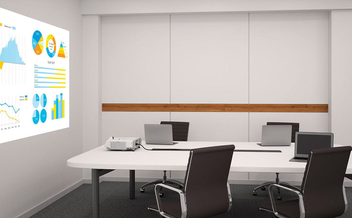 EPSON PowerLite 535W Short Throw Projector, WXGA, 3400 Lumens - PSSL ProSound and Stage Lighting