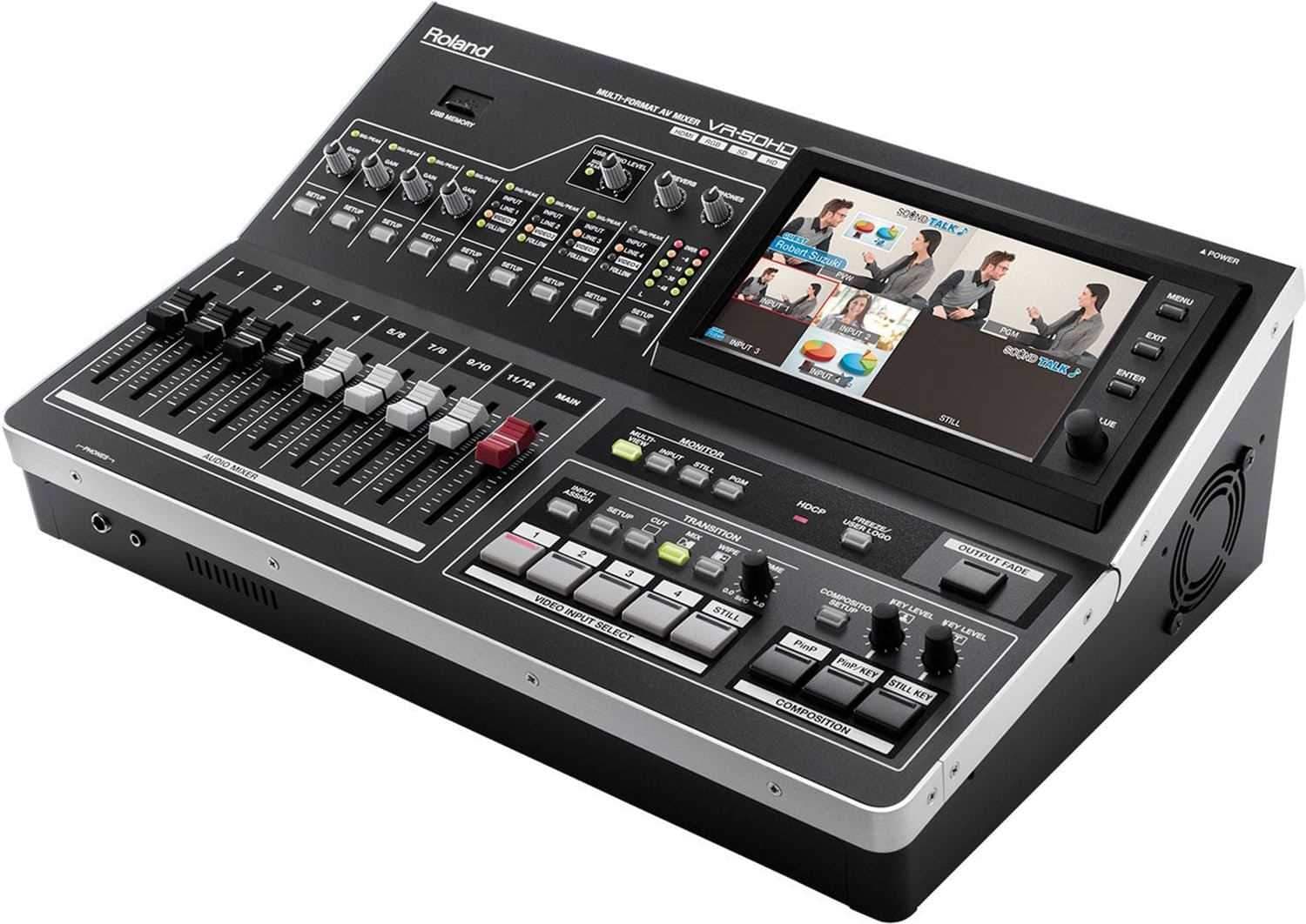 VRー50ＨＤ　スイッチャー Roland Pro A/V - VR-50HD | Multi-Format AV Mixer