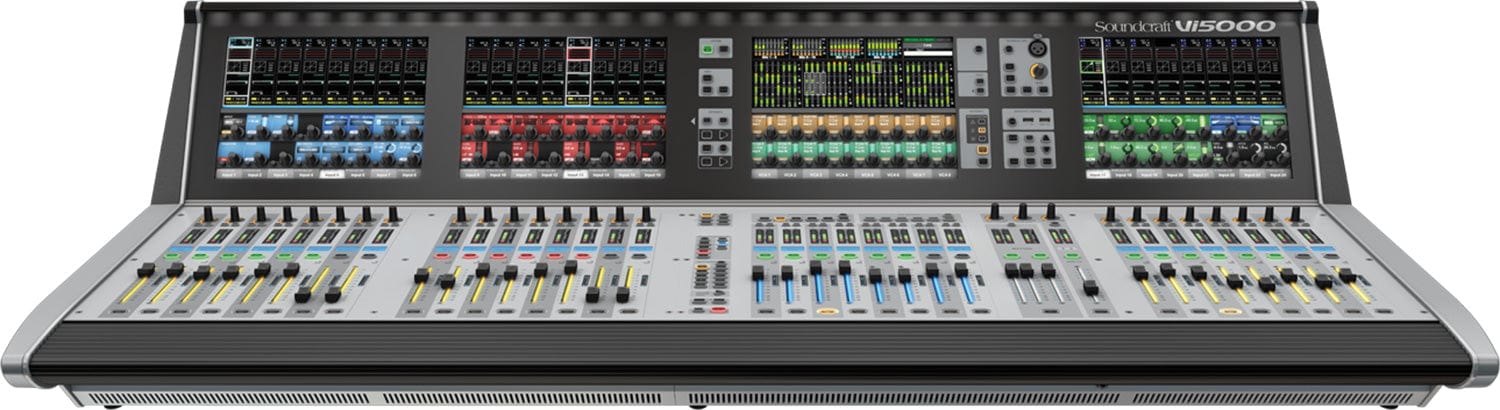 Soundcraft VI5000 Control Surface Console – Solotech