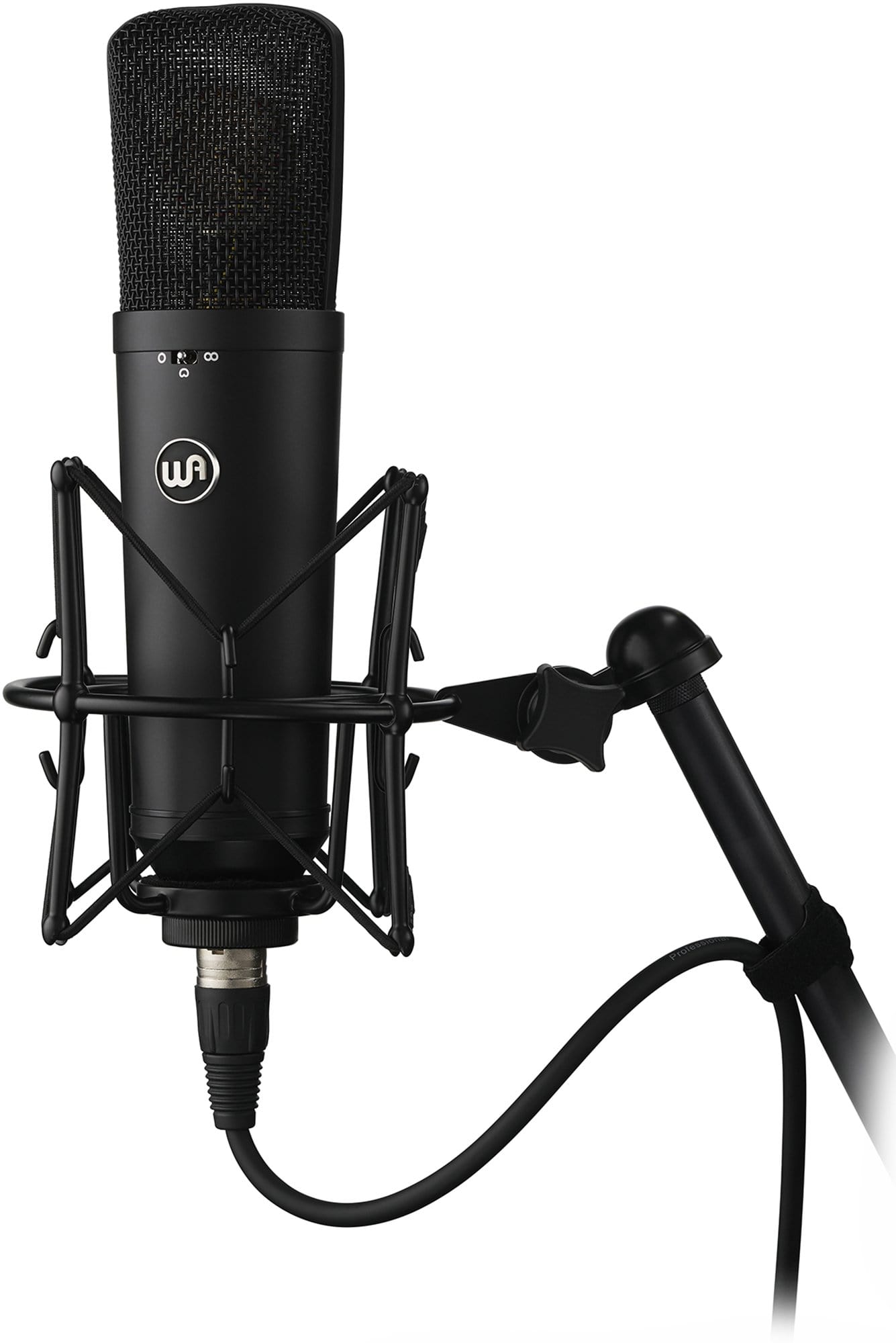 Warm Audio WA-87 R2 Fet Condenser Mic - Black - Solotech