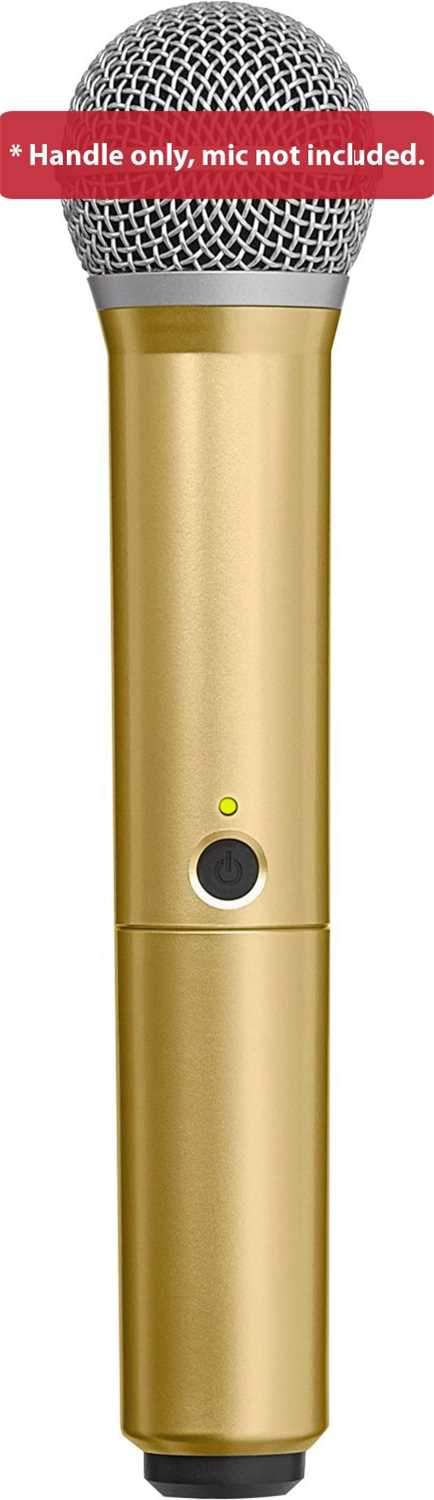 Shure BLX PG58 Wireless Mic Colored Handle Gold - PSSL ProSound and Stage Lighting