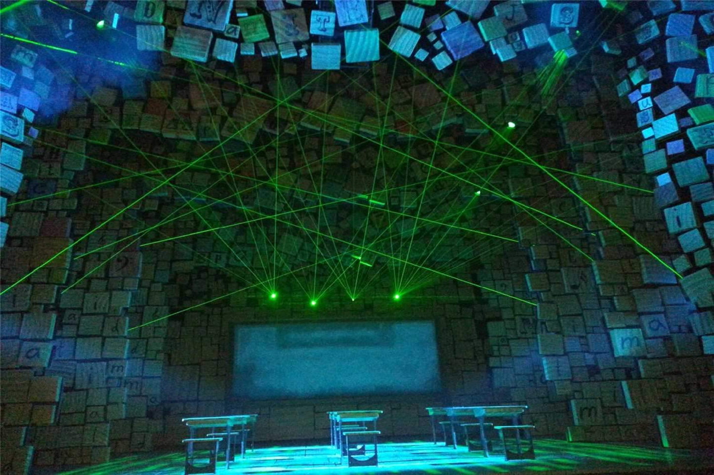 X-Laser X-POD 200 mW Red Aerial Laser Effect - PSSL ProSound and Stage Lighting