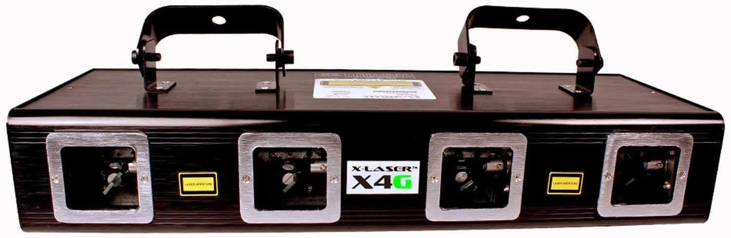 X-Laser X4G MKII Quad Aperture Green Laser Effect - PSSL ProSound and Stage Lighting