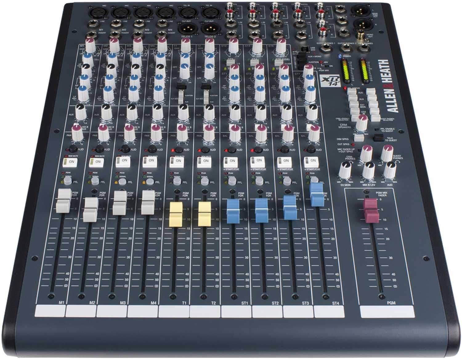 Allen & Heath XB2-14 Compact Broadcast Mixer – Solotech
