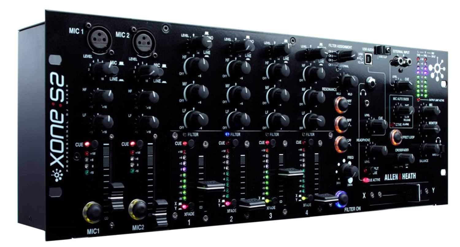 Allen & Heath XONE-S2 Professional DJ Club Mixer