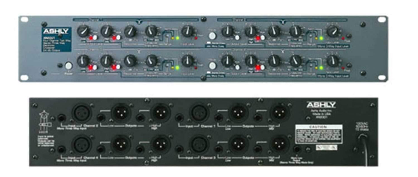 Ashly XR-2001 Stereo 3-way/mono 4-5 way Crossover - PSSL ProSound and Stage Lighting
