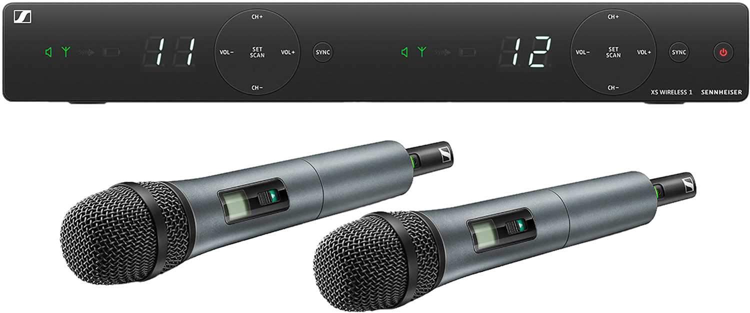 Sennheiser XSW 1-825 DUAL-A Wireless Vocal Set – Solotech