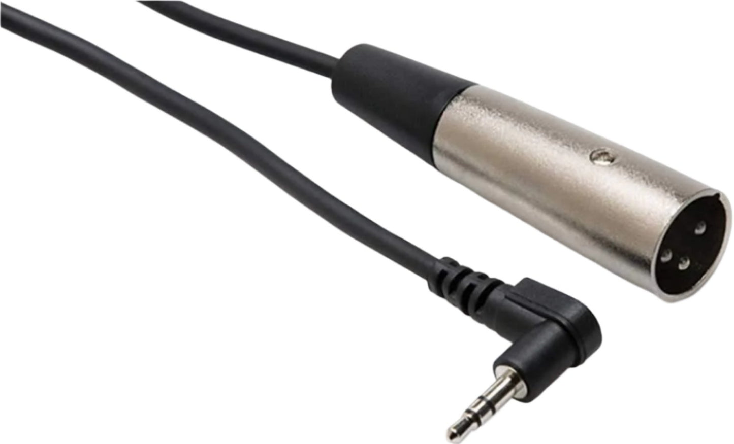 Hosa XVM-105M 5 Ft Right-angle 1/8-Inch to XLR (M) Cable - PSSL ProSound and Stage Lighting