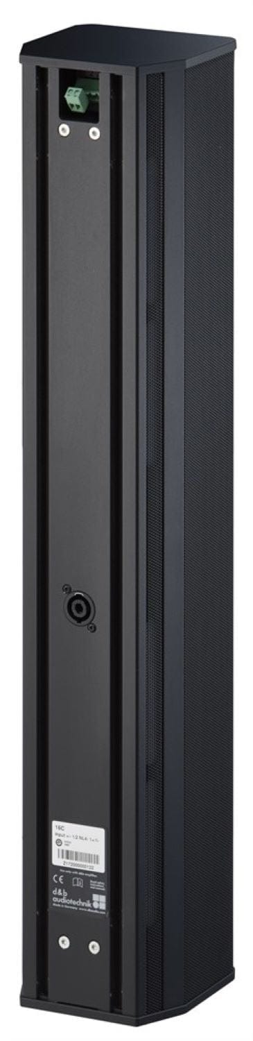 D&B Audiotechnik Z1720.000 16C Column Passive Loudspeaker - Black - PSSL ProSound and Stage Lighting