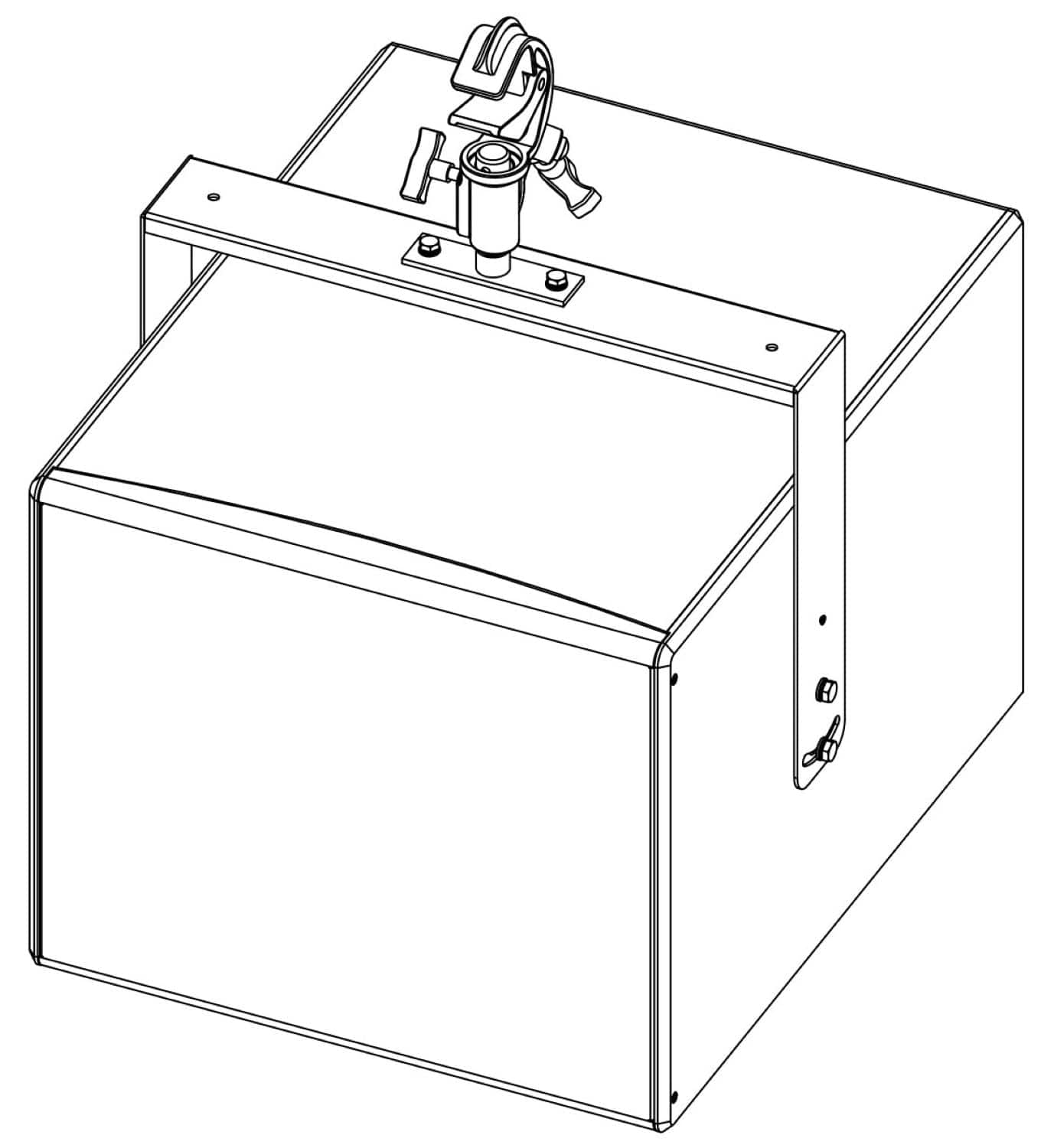 D&B Audiotechnik Z5410.000 18S/27S-SUB Horizontal Bracket - PSSL ProSound and Stage Lighting