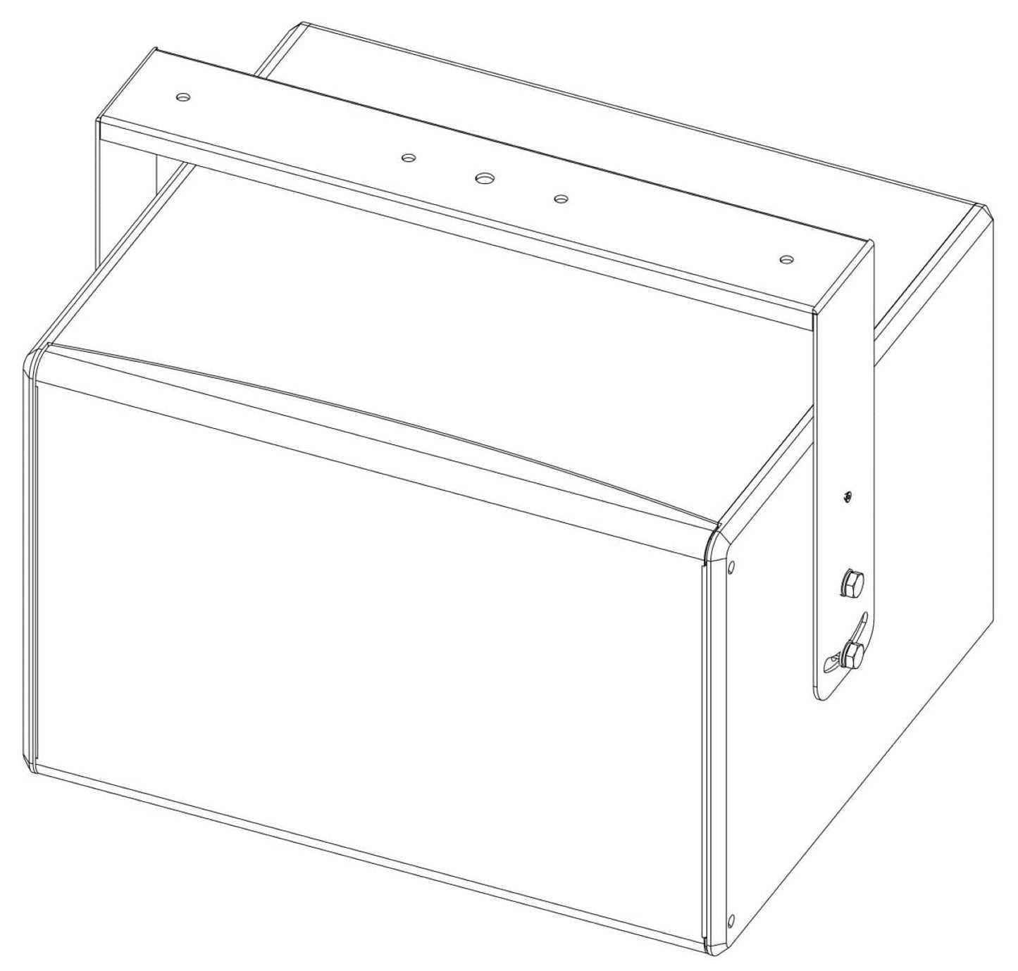 D&B Audiotechnik Z5412.000 12S-SUB Horizontal Bracket - PSSL ProSound and Stage Lighting