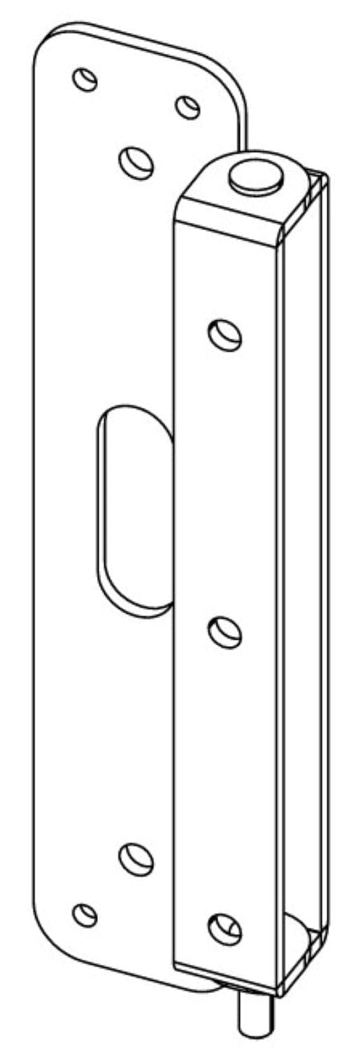 D&B Audiotechnik Z5440.000 Wall Mount Bracket - Black - PSSL ProSound and Stage Lighting