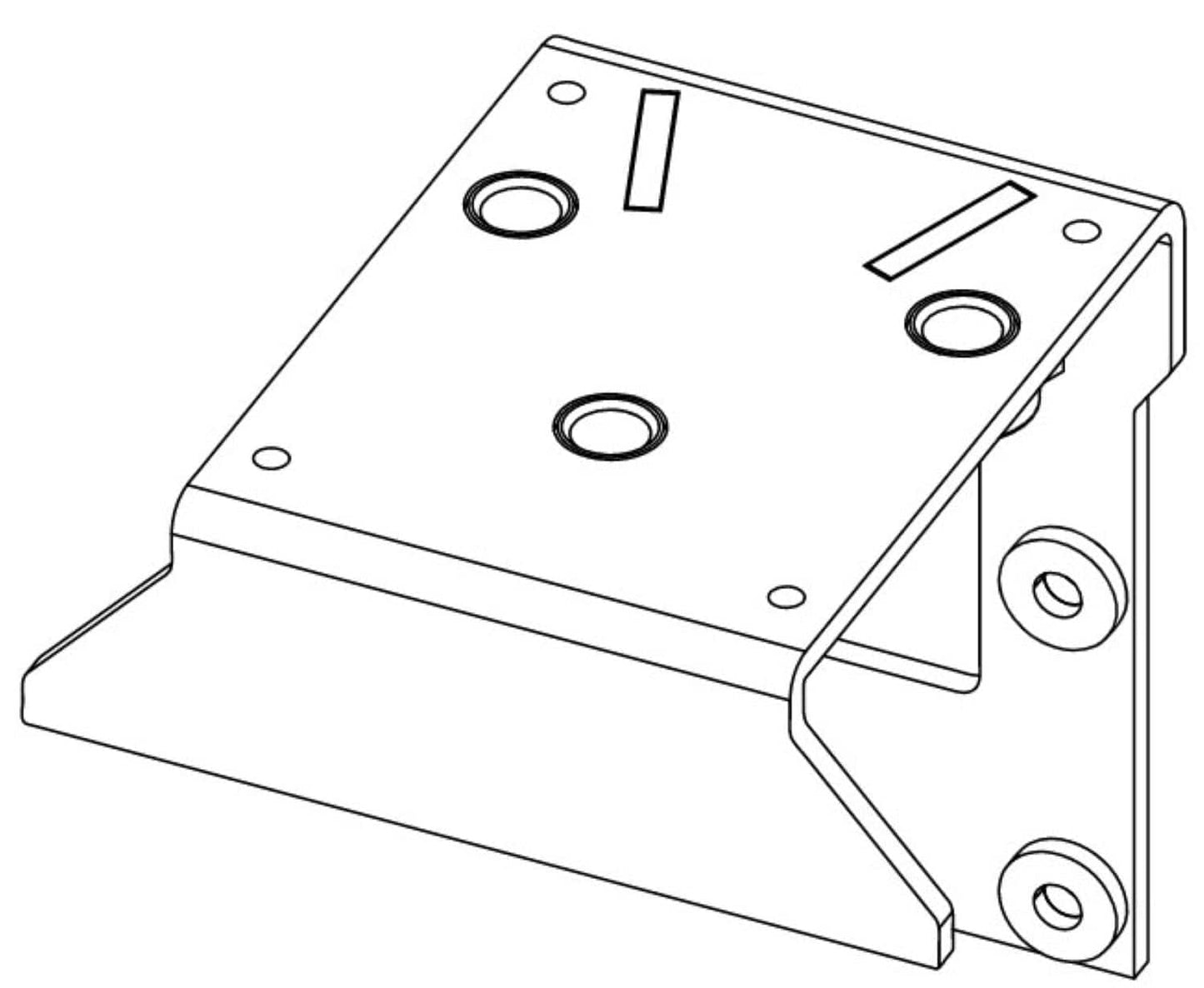 D&B Audiotechnik Z5446.000 Mounting Adapter Column - Black - PSSL ProSound and Stage Lighting