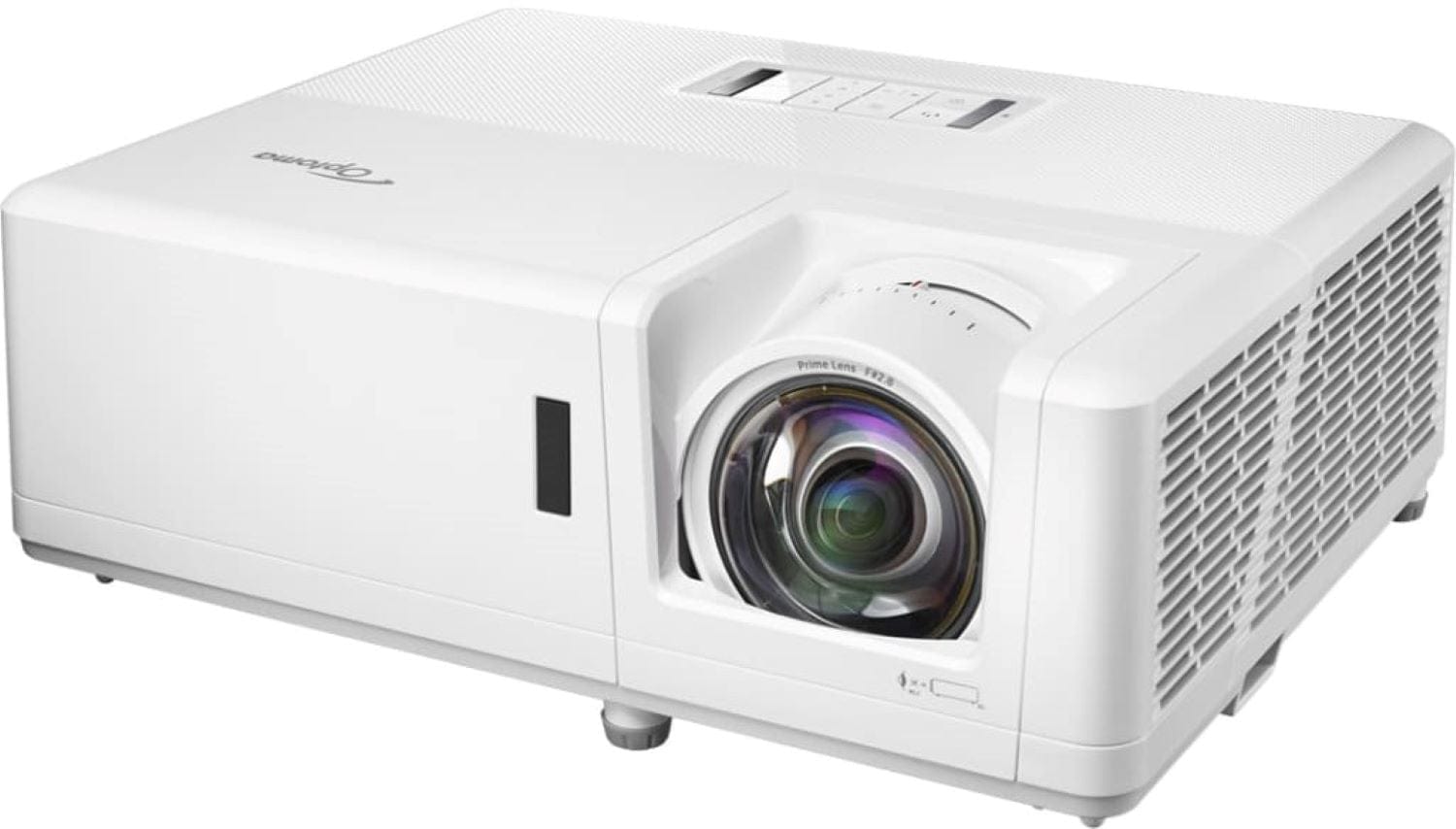 Opoma ZH406ST 1080P 4200 Laser Lumen Short Throw Data Projector In Whi