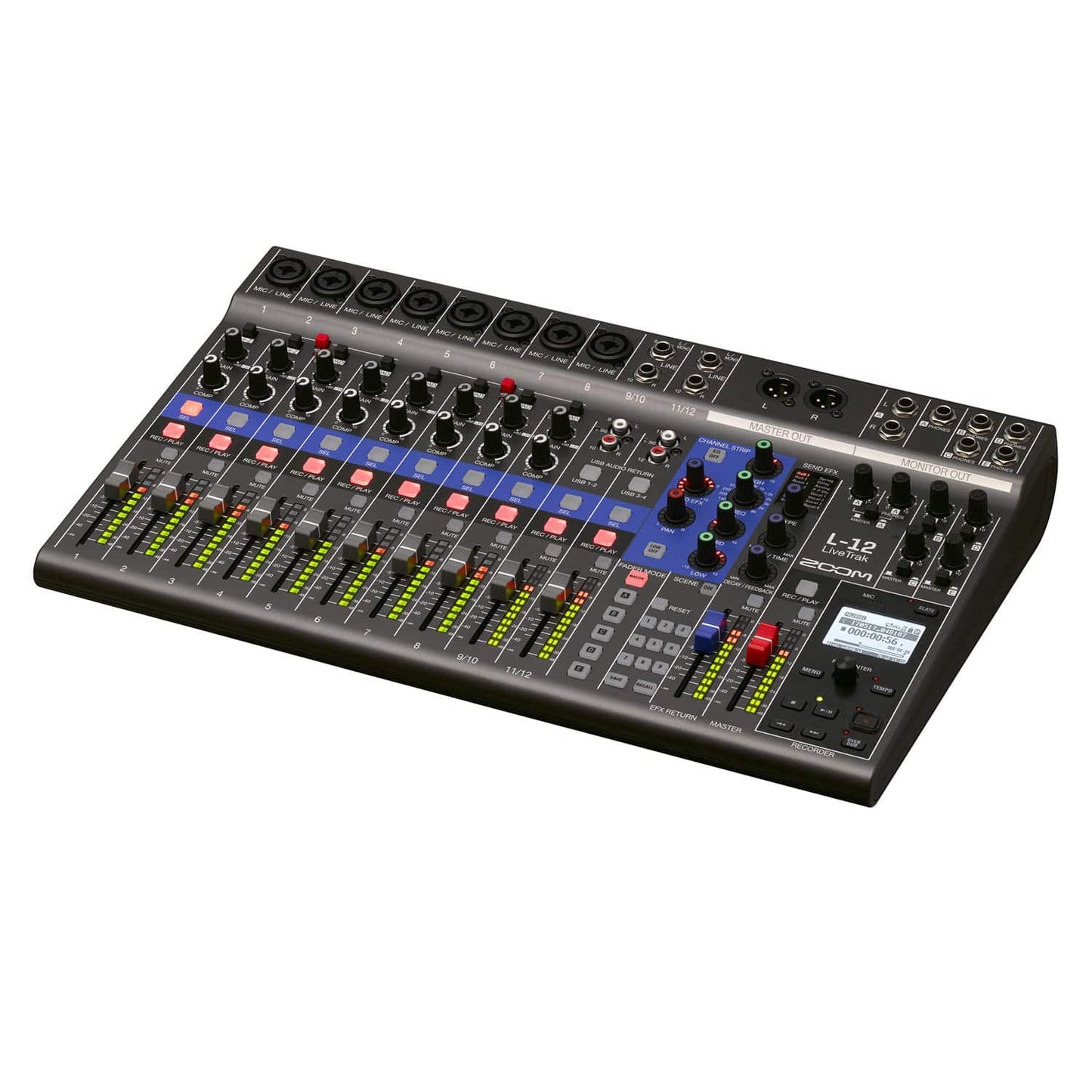 Zoom LiveTrak L-12 Live Digital Mixer & Recorder - PSSL ProSound and Stage Lighting