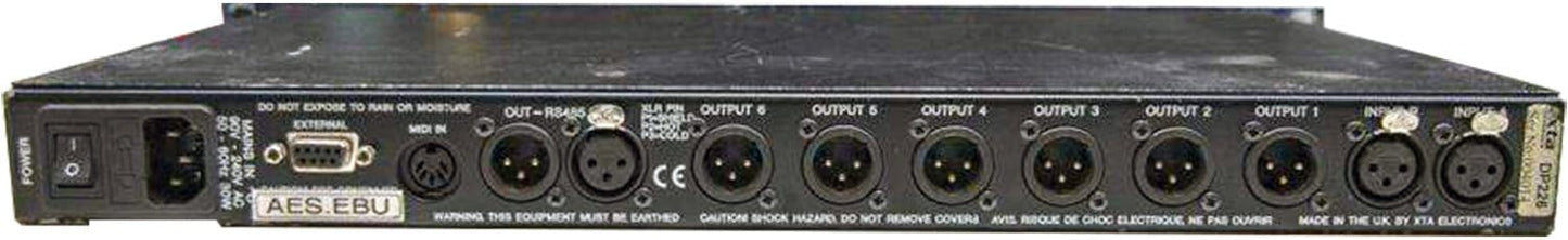 XTA DP226 Digital Audio Processor - Solotech