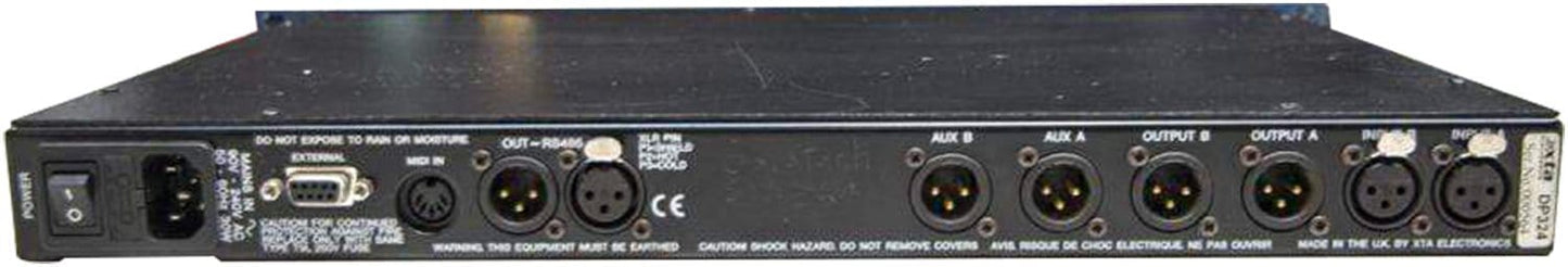 XTA SIDD DP324 Dual-Channel Dynamics Processor - Solotech