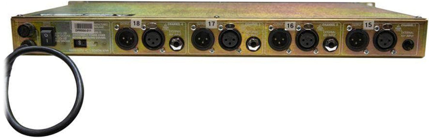 BSS DPR-504 4-Channel Noise Gate - ProSound and Stage Lighting