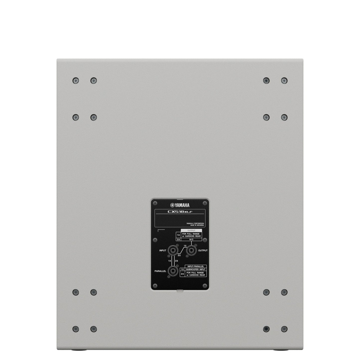 Yamaha CXS18XLF 1000-Watt 18-Inch Passive Subwoofer White - PSSL ProSound and Stage Lighting