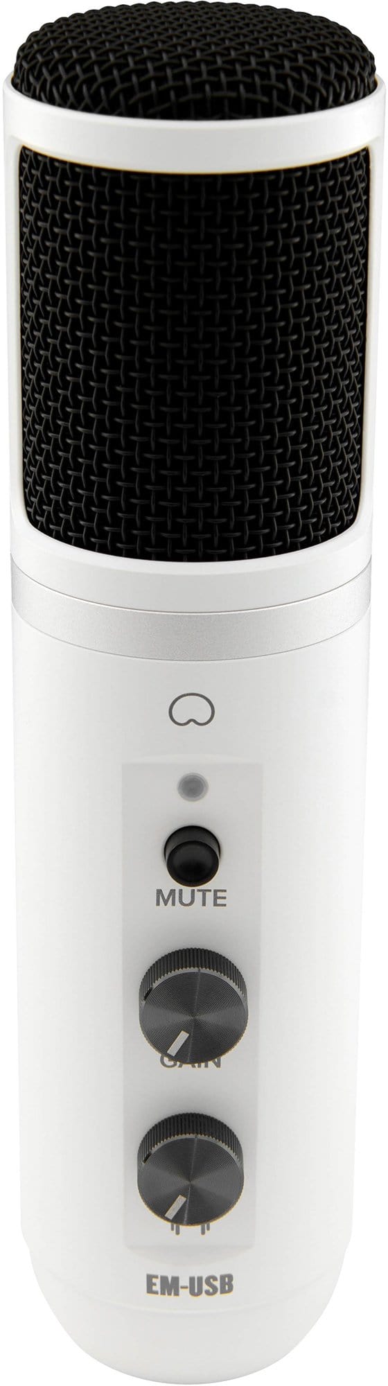 Mackie EM-USB USB Condenser Microphone - White - ProSound and Stage Lighting