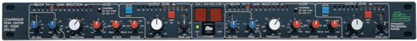 BSS DPR-402 Dual Compressor/De-Esser/Limiter - Solotech
