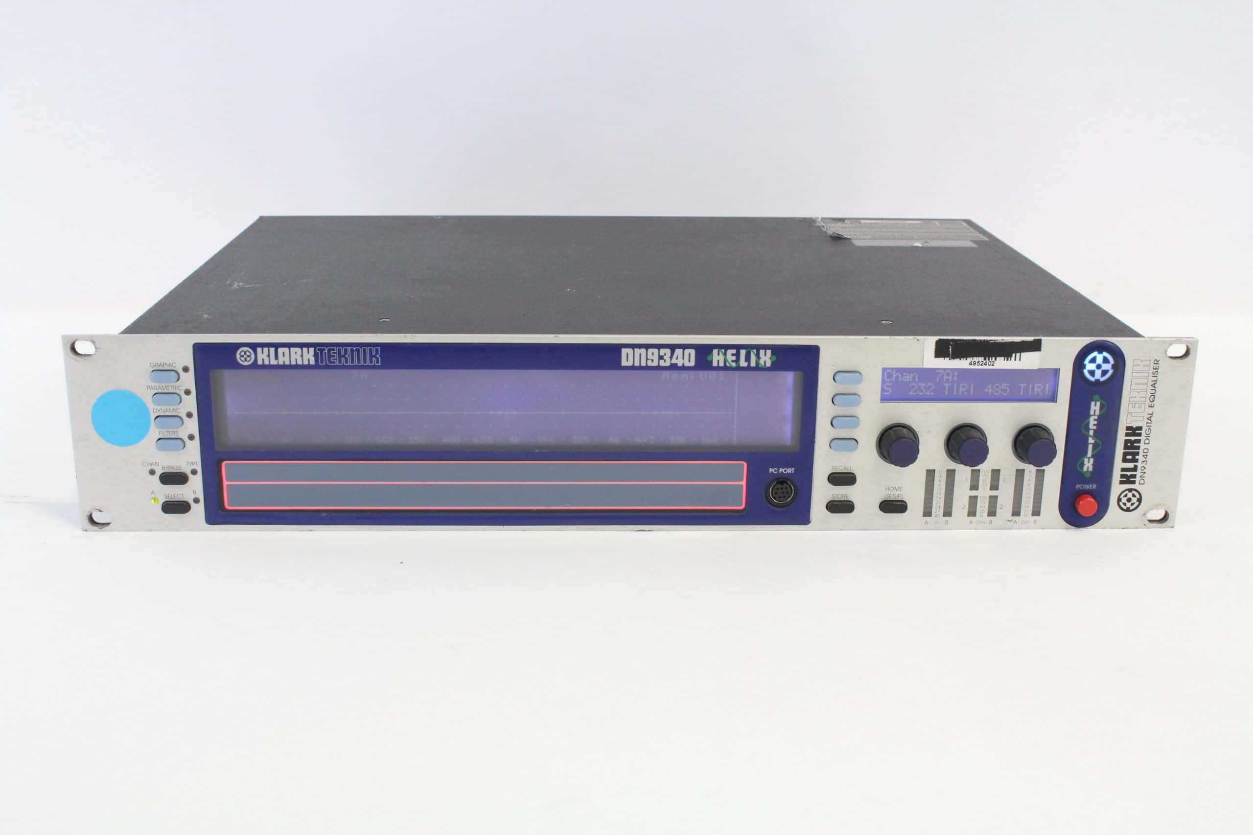 Klark Teknic DN 9340 2-Channel 31-Band Digital Equalizer