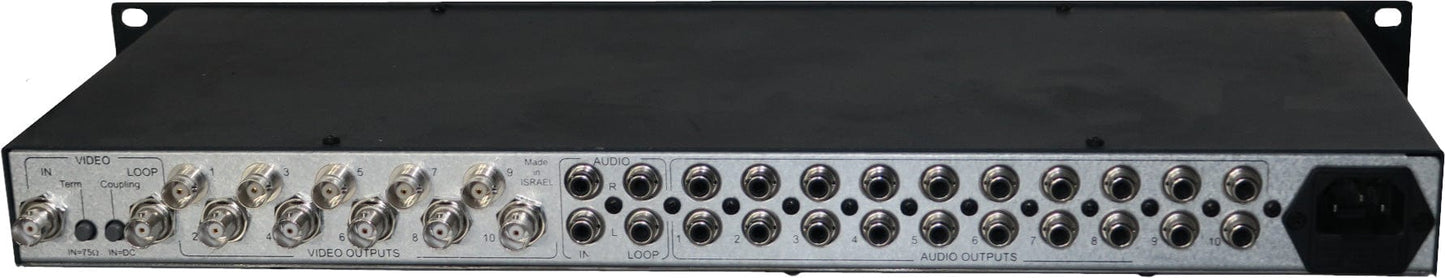Kramer VM-10ARII Composite Analog Distribution Amplifier 1:10 - PSSL ProSound and Stage Lighting