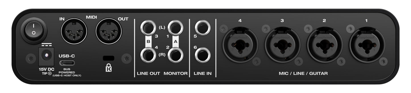 MOTU M6 6x4 USB-C Audio Interface - PSSL ProSound and Stage Lighting