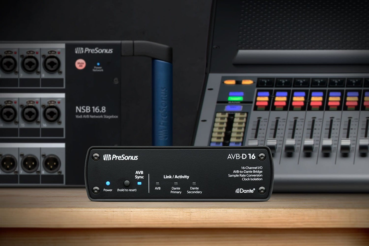 PreSonus AVB-D 16 Channel I/O AVB to Dante Bridge - PSSL ProSound and Stage Lighting