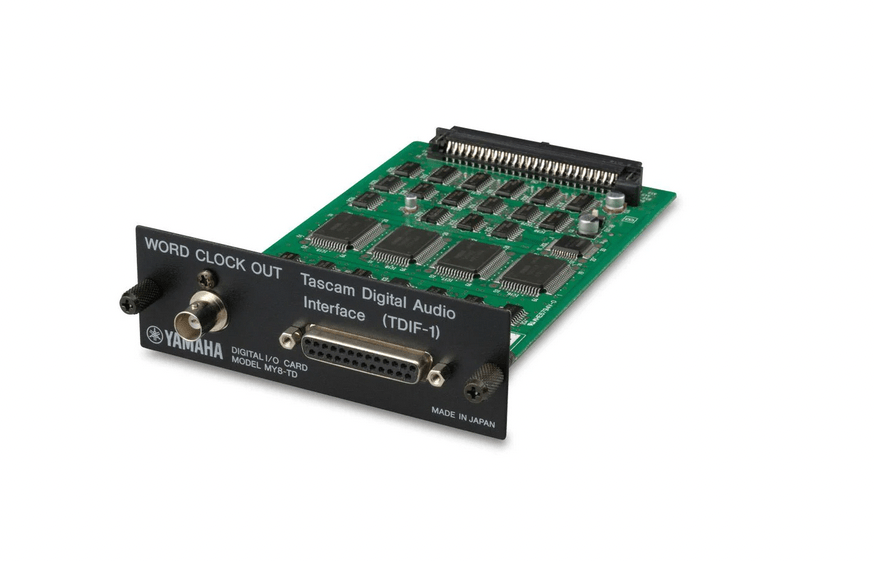 Yamaha MY8-TD I/O Slot Card for Yamaha Mixing Desks - PSSL ProSound and Stage Lighting