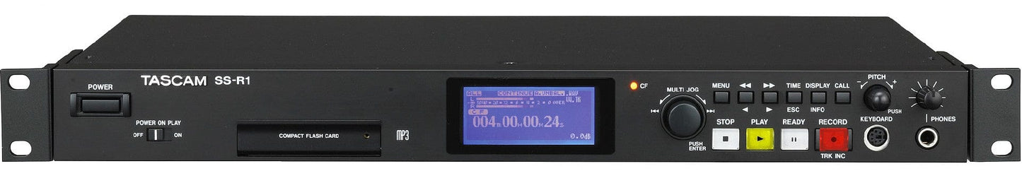 Tascam SSR1 Rackmount SD Player/Recorder - PSSL ProSound and Stage Lighting