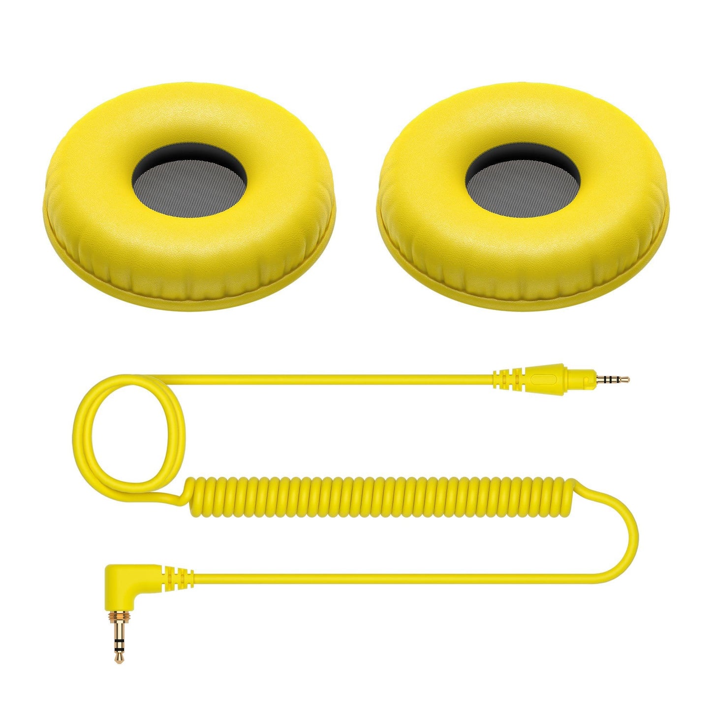 Pioneer CUE1 Series HC-CP08 Accessory Pack Ear Pads and Cable - Yellow - PSSL ProSound and Stage Lighting