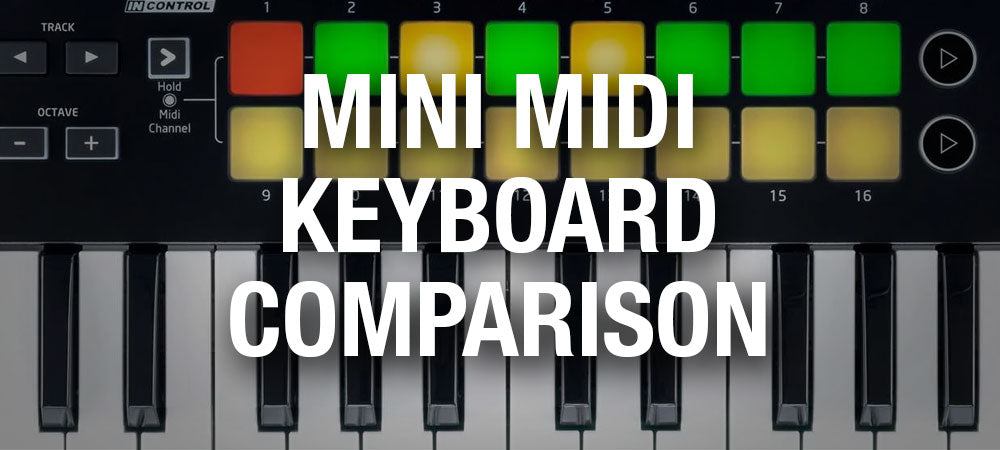 Mini MIDI Keyboard Comparison