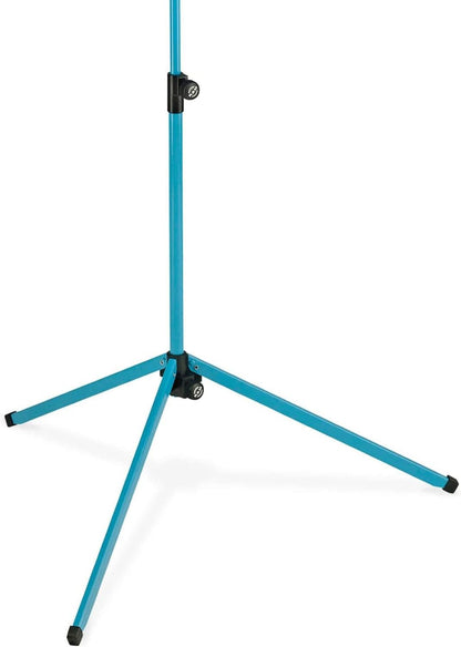 K&M 10010.000.33 Adjustable 3 Piece Music Stand - Ocean Blue - PSSL ProSound and Stage Lighting