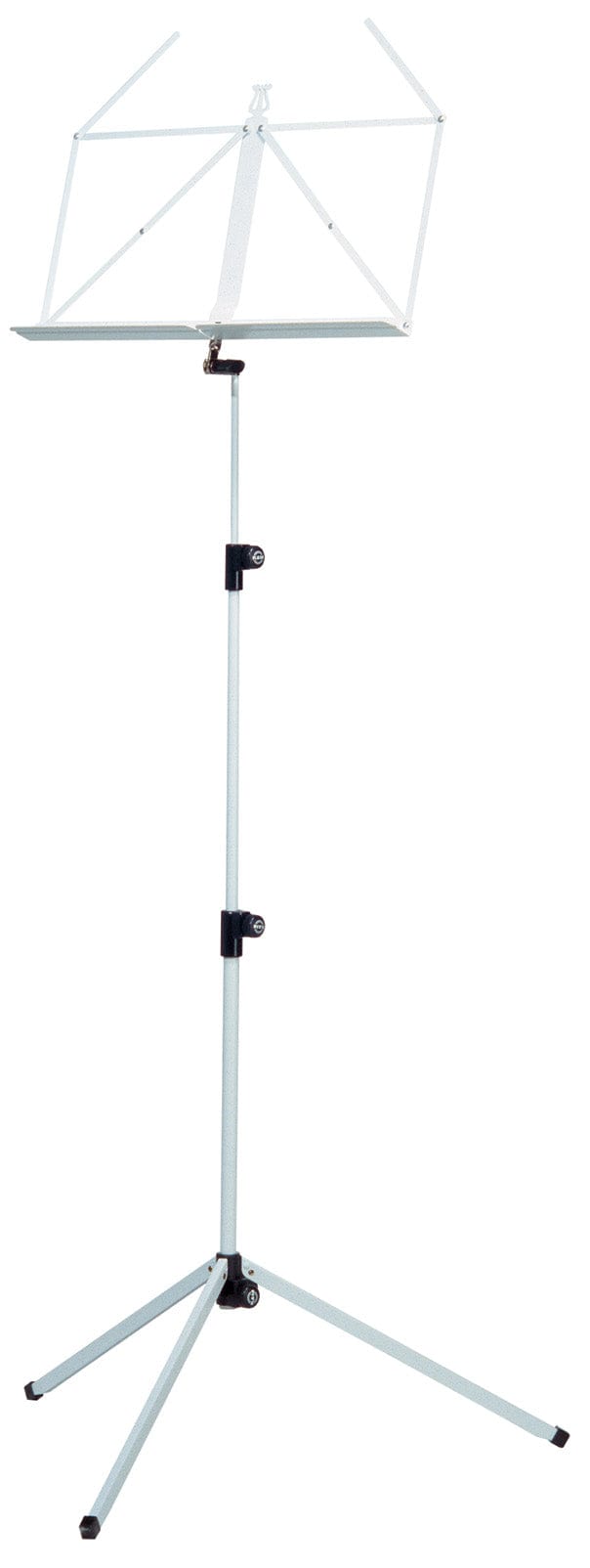 K&M 10010.000.57 Adjustable 3 Piece Music Stand - White