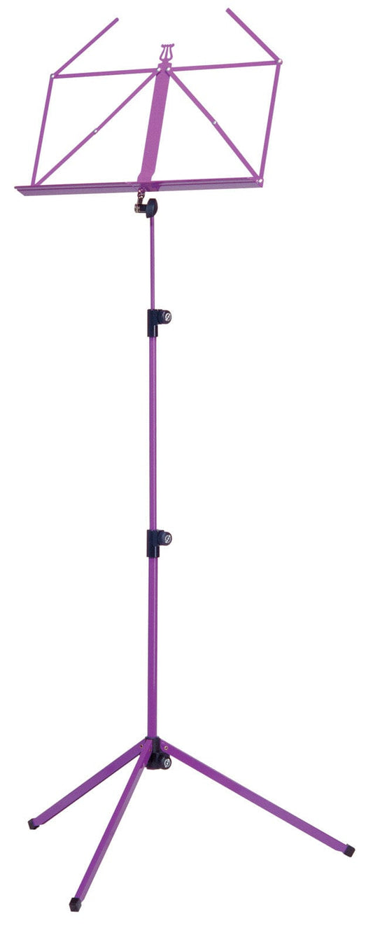 K&M 10010.000.65 Adjustable 3 Piece Music Stand - Lilac