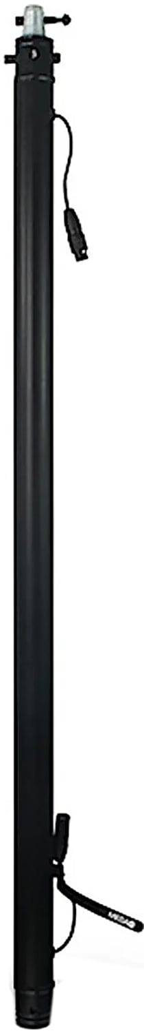 Mega Lite Structural Light Pipe 3-Foot - Black - PSSL ProSound and Stage Lighting